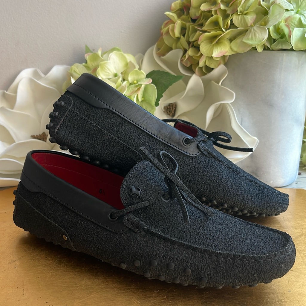 Rare!! Tod’s For Ferrari Scuderia Gommino Driving Shoes